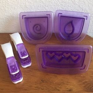 $15 SALE Wilton 5 piece Decorating Tool Set Baking Cooking Hearts Leaves Star